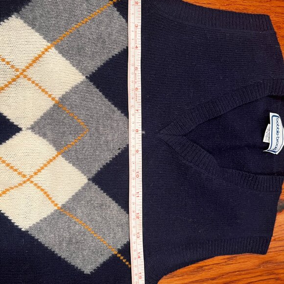 lambs wool Bobbie brooks vintage sweater vest old money style - Picture 4 of 12